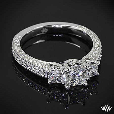 Perfect 3 Stone Engagement Ring