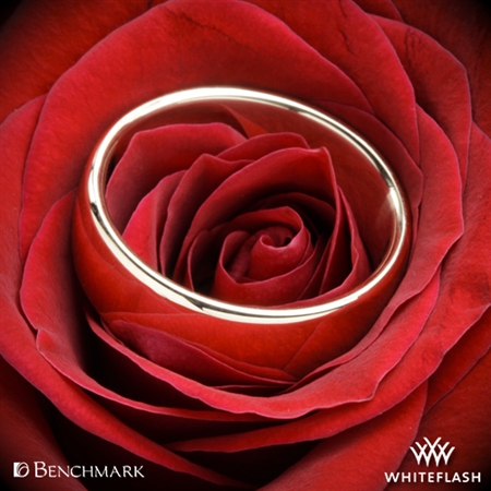 Benchmark European Comfort Fit Wedding Ring