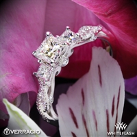 Verragio INS-7055 Twisted Shank Princess 3 Stone Engagement Ring