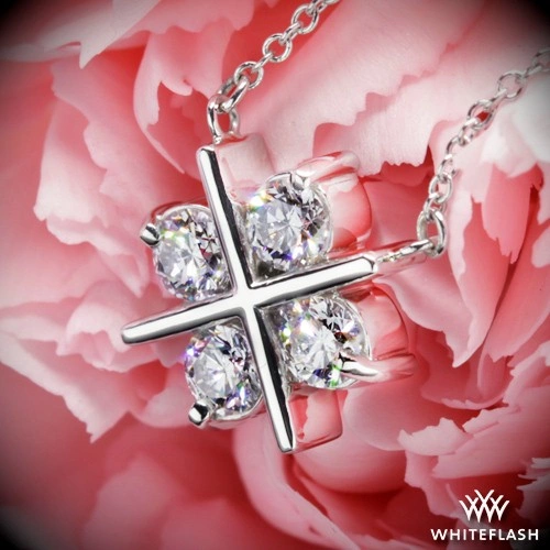 XO Diamond Pendant