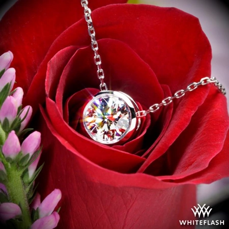 Full Bezel Diamond Pendant