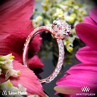 "Lotus" Diamond Engagement Ring by Leon Mege