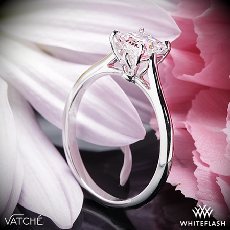 Vatche 1520 Lyric Solitaire Engagement Ring for Princess