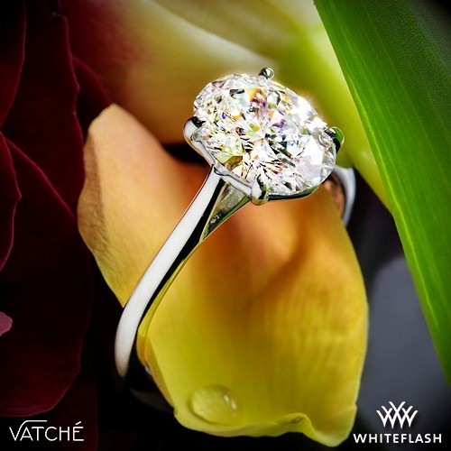 Vatche 1508 Venus Solitaire Engagement Ring