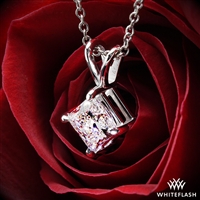 4 Prong Princess Pendant Setting