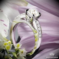 "Flush-Fit" Diamond Engagement Ring