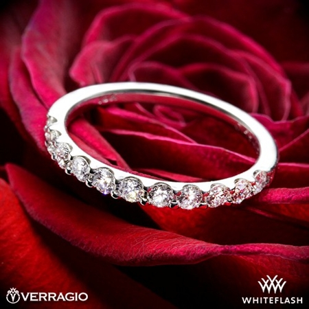 Verragio ENG-0352W Prong Set Diamond Wedding Ring