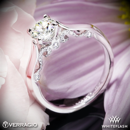 Verragio INS-7022 4 Prong Knife-Edge Solitaire Engagement Ring