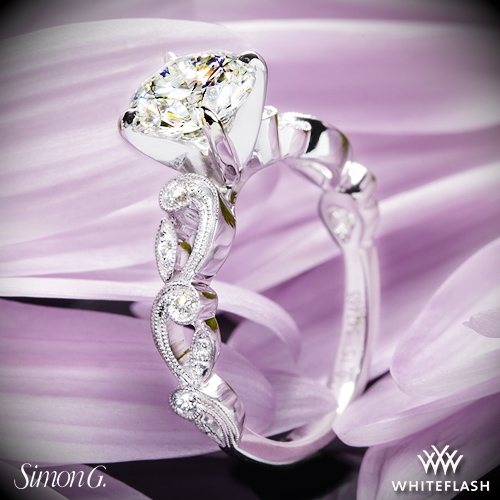 Simon G. TR473 Duchess Diamond Engagement Ring