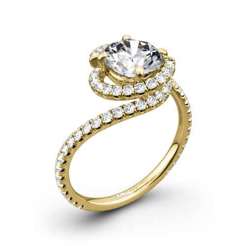 Danhov AE100 Abbraccio Diamond Engagement Ring