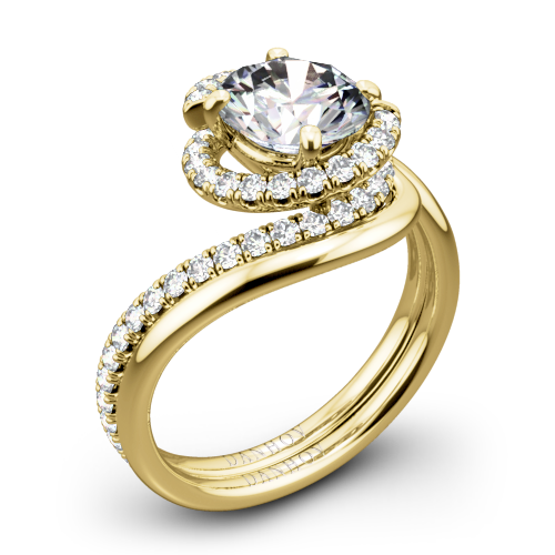 Danhov AE100 Abbraccio Diamond Wedding Set