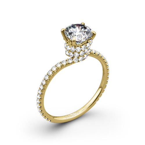 Danhov AE107 Abbraccio Diamond Engagement Ring