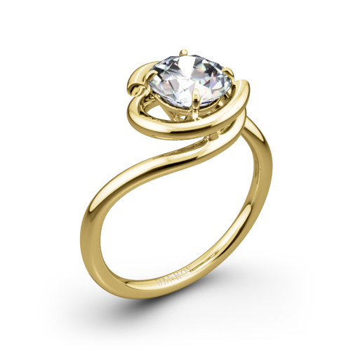 Danhov AE133 Abbraccio Solitaire Engagement Ring