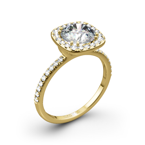 Danhov LE125H Per Lei Diamond Halo Engagement Ring