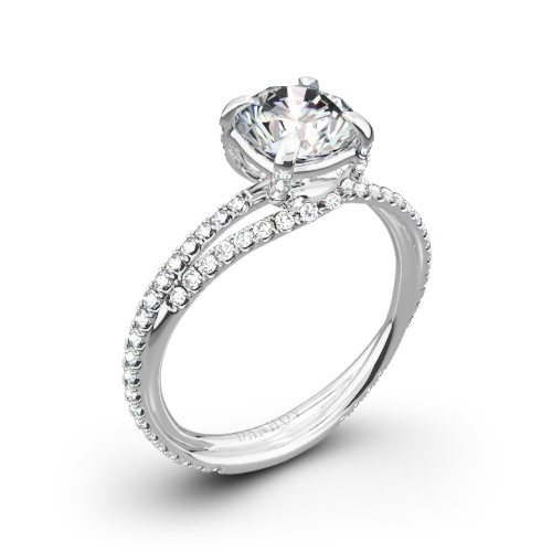 Danhov ZE101 Eleganza Diamond Engagement Ring - Whiteflash | 4355