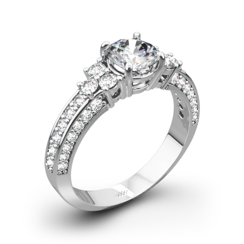 Imperial Diamond Engagement Ring