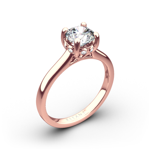 Ritani 1RZ2465 Solitaire Engagement Ring - Whiteflash | 3879