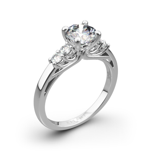 Ritani 1RZ2716 Trellis Five-Stone Diamond Engagement Ring