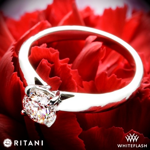 Ritani 1RZ7241 Solitaire Engagement Ring