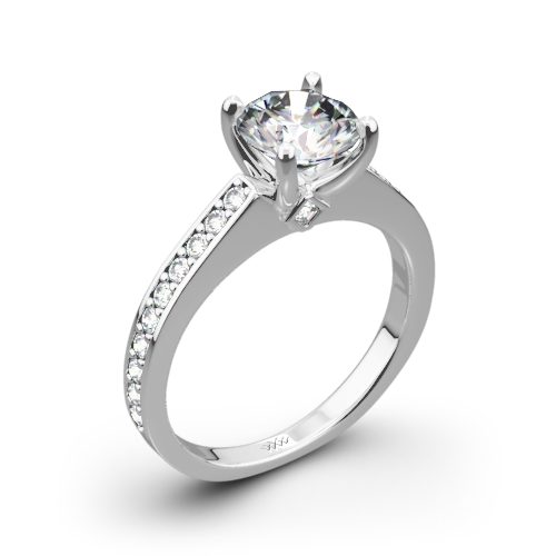 Scarlet Diamond Engagement Ring | 1616