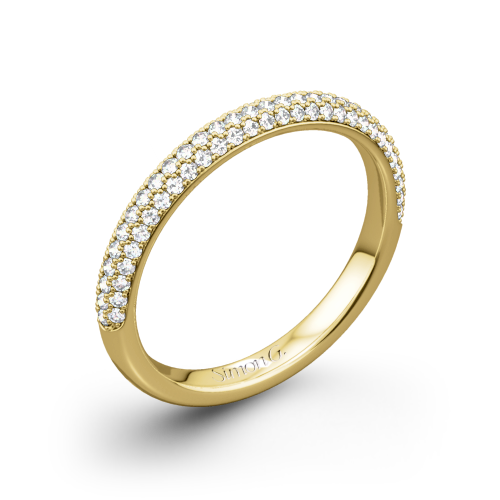 Simon G. LP1935-D Delicate Diamond Wedding Ring