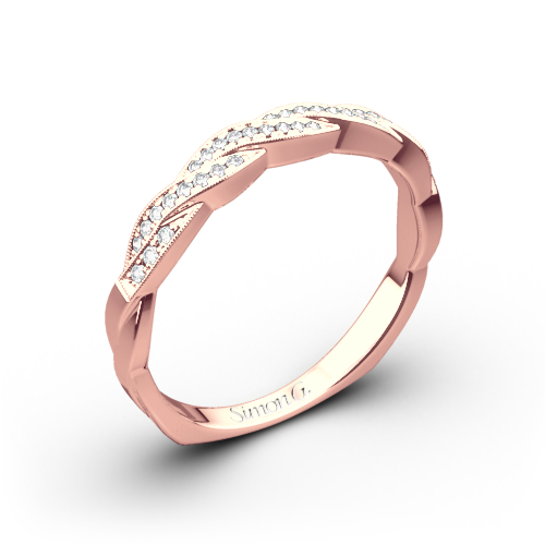 Simon G. MR1498-D Delicate Diamond Wedding Ring