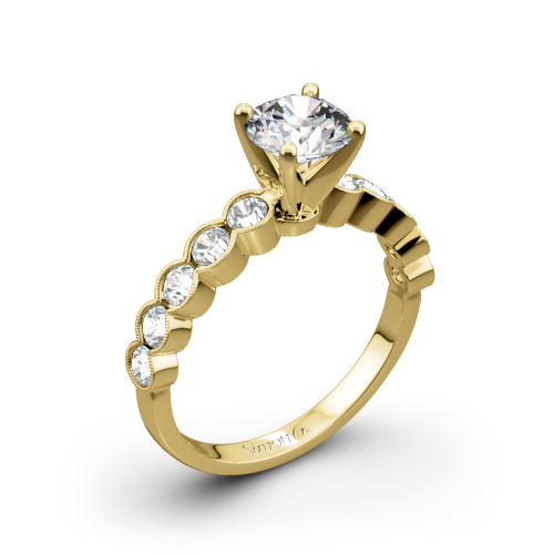 Simon G. MR2566 Caviar Diamond Engagement Ring
