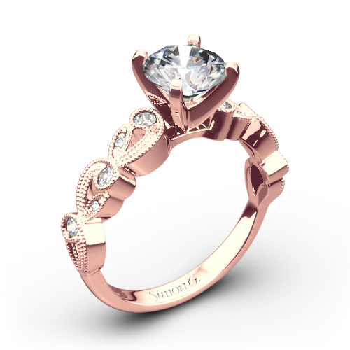 Simon G. TR473 Duchess Diamond Engagement Ring
