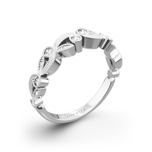 Simon G. TR473 Duchess Diamond Wedding Ring