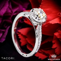 Tacori 2639RDP Dantela Spotlight Diamond Engagement Ring
