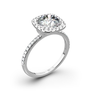Danhov LE125H Per Lei Diamond Halo Engagement Ring