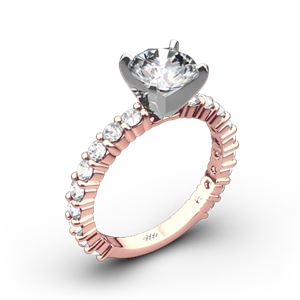 Diamonds for an Eternity Three Quarter Diamond Engagement Ring