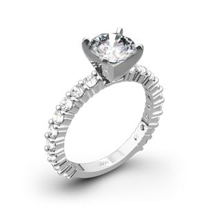Diamonds for an Eternity Three Quarter Diamond Engagement Ring
