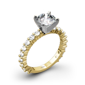Diamonds for an Eternity Three Quarter Diamond Engagement Ring