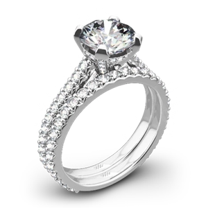 Elena Diamond Wedding Set
