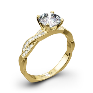 Simon G. MR1498-D Delicate Diamond Engagement Ring