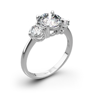Trois Brilliant Three Stone Engagement Ring
