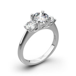 Ritani 1RZ1015P Three Stone Engagement Ring