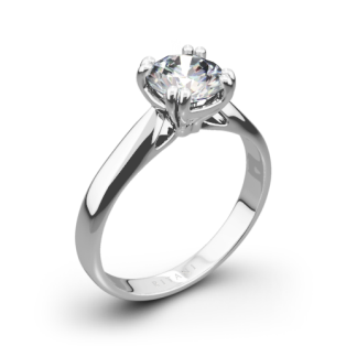 Ritani 1RZ7242 Tulip Cathedral Solitaire Engagement Ring