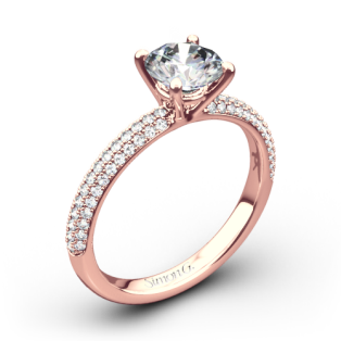Simon G. LP1935-D Delicate Diamond Engagement Ring