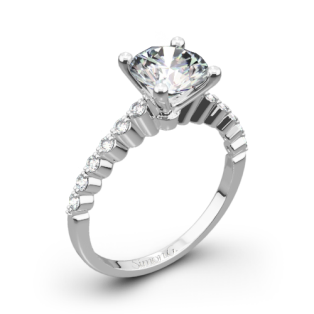 Simon G. MR2173-D Delicate Diamond Engagement Ring