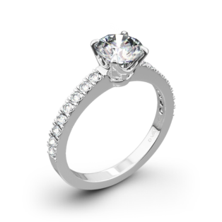 Vatche 1003 5th Ave Pave Diamond Engagement Ring