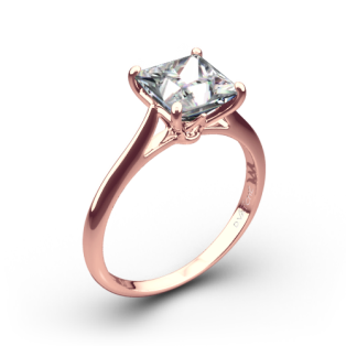 Vatche 1520 Lyric Solitaire Engagement Ring for Princess