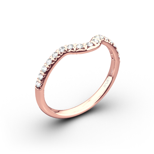 Vatche 1054 Swan French Pave Diamond Wedding Ring