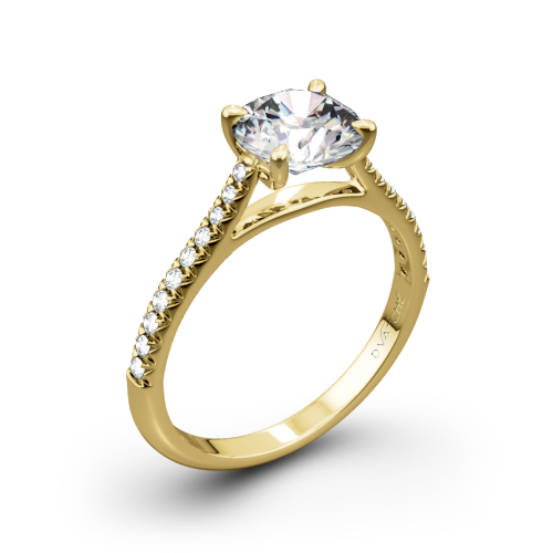 Vatche 1544 Mia Pave Diamond Engagement Ring