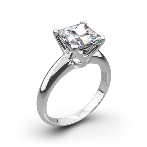Vatche U-114 5th Avenue Solitaire Engagement Ring for Princess