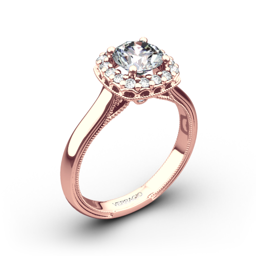 Verragio Renaissance 924CU Solitaire Engagement Ring