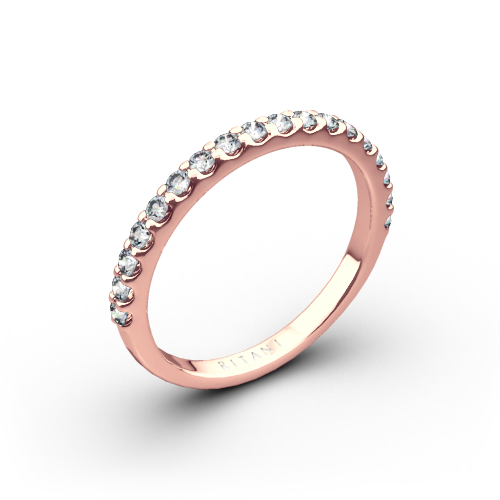 Ritani 21323 French-Set Diamond Wedding Ring