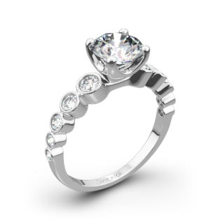 Simon G. MR2692 Caviar Diamond Engagement Ring