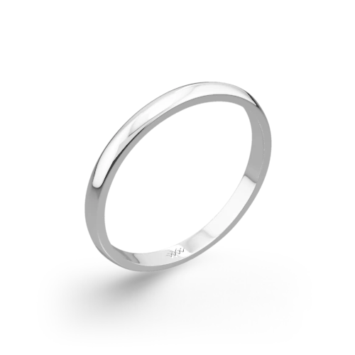 Knife-Edge Wedding Ring